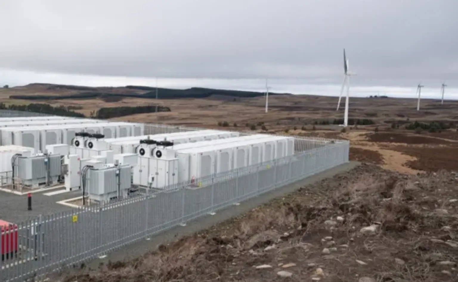 Wind Co-located BESS: wind farm co-located with battery storage